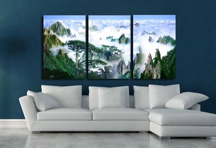 Декоративная картина "Высоко в горах" - купить Принты по цене 3800.0