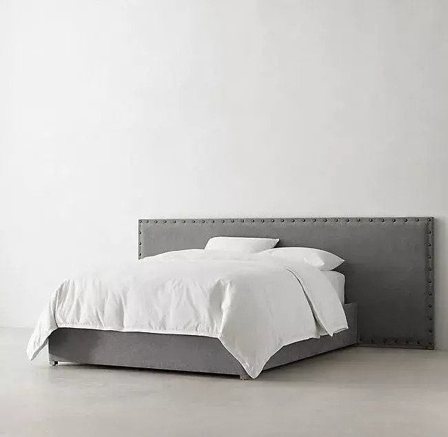 Кровать Axel 140х200 серого цвета - лучшие Кровати для спальни в INMYROOM