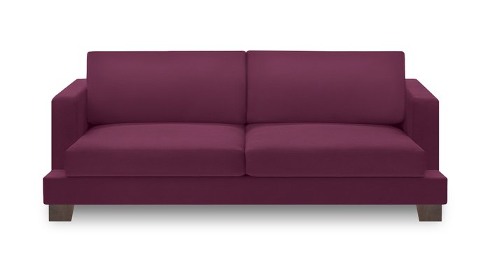 Диван-кровать Дрезден фиолетового цвета - лучшие Прямые диваны в INMYROOM