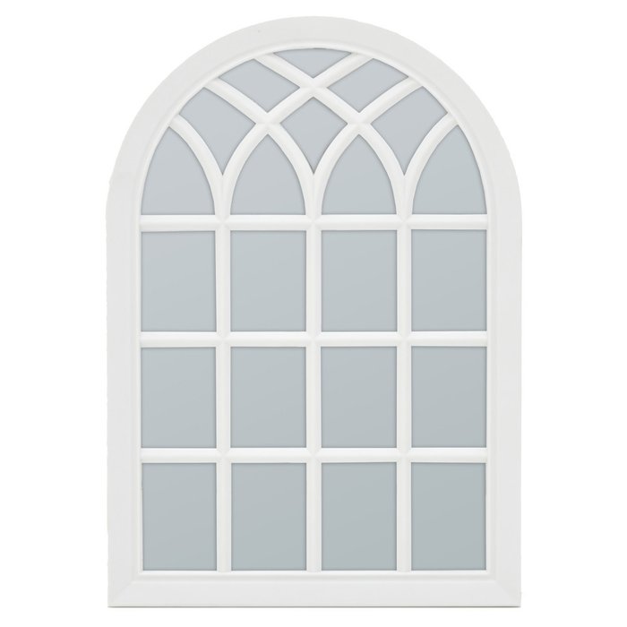 Декор настенный-зеркало в форме оконной рамы