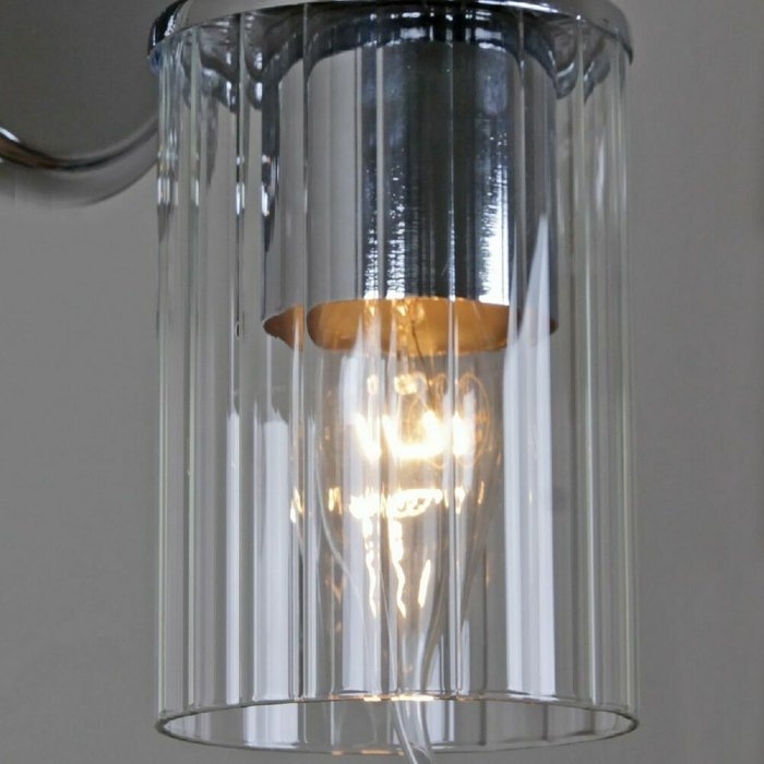 Бра 74663-0.2-01 (стекло, цвет прозрачный) - лучшие Бра и настенные светильники в INMYROOM