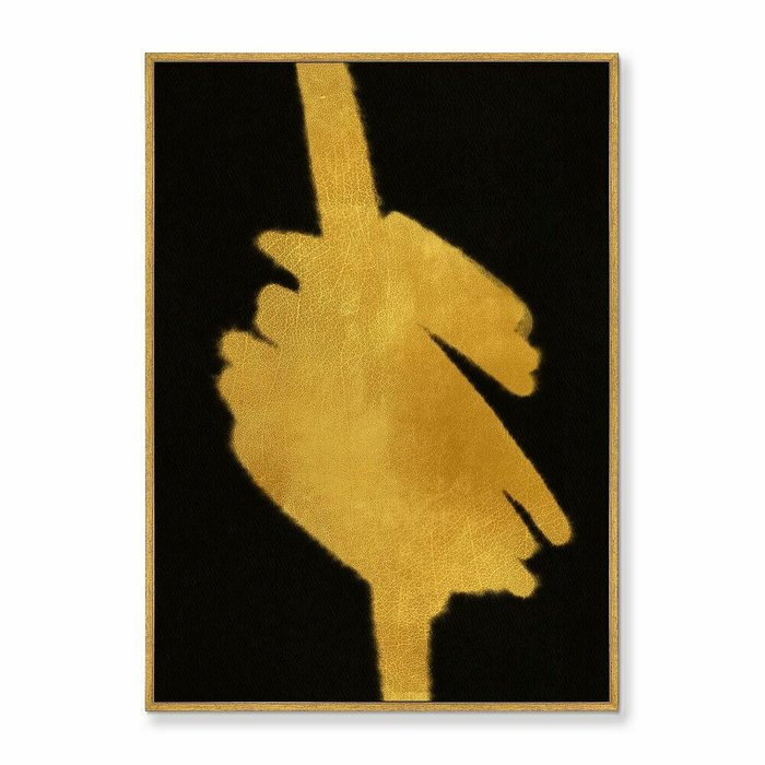 Набор из 2-х репродукций картин на холсте Golden knots, 2020г. - лучшие Картины в INMYROOM