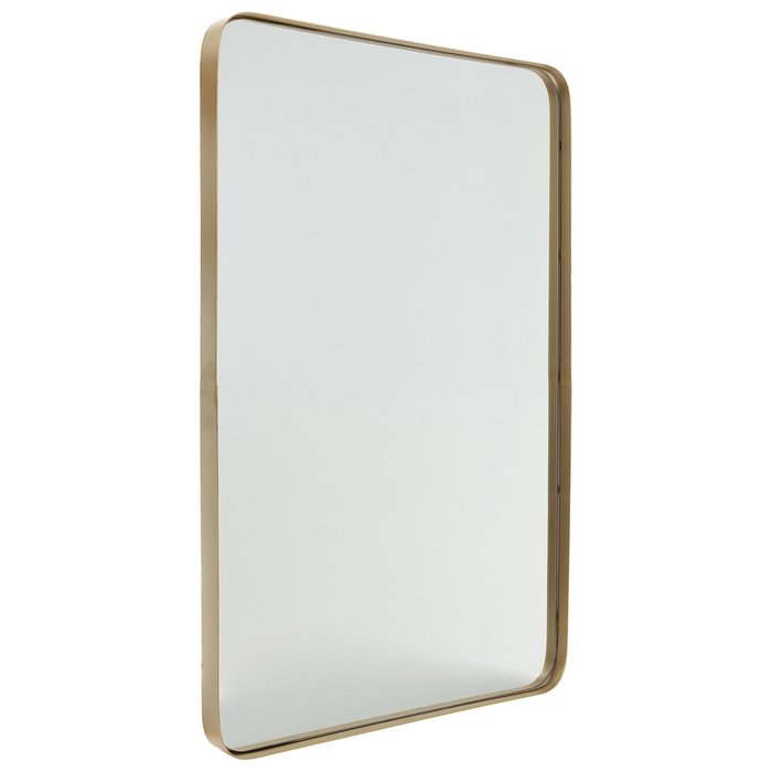 Зеркало настенное Брюгге золотого цвета - лучшие Настенные зеркала в INMYROOM
