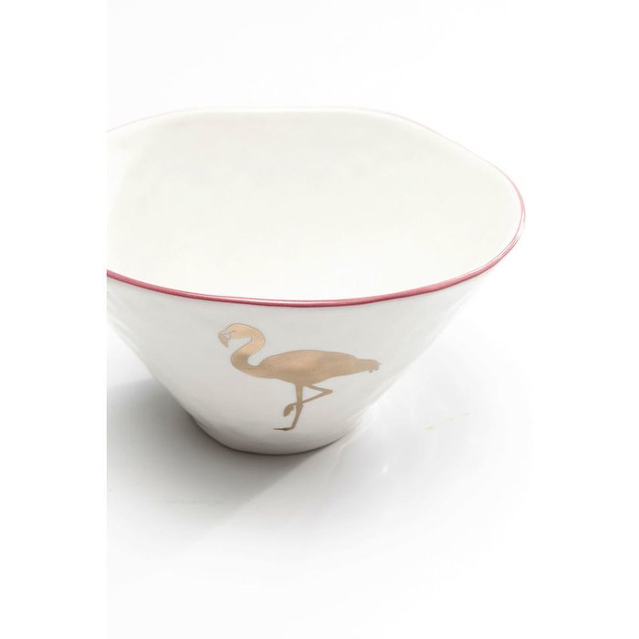 Тарелка Flamingo из фарфора - купить Тарелки по цене 1820.0