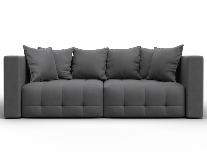 Диван-кровать Лига-052 серого цвета (замша) - купить Прямые диваны по цене 84990 Диван-кровать Лига-052 серого цвета (замша) - купить Прямые диваны по цене 84990