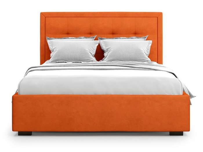 Кровать Komo с подъемным механизмом 180х200 оранжевого цвета