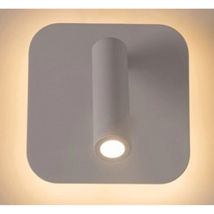 Спот Spy LED IL.0005.2101 WH (алюминий, цвет белый) - купить Накладные споты по цене 3270.0
