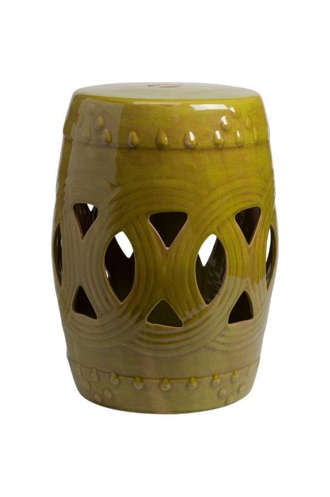Керамический столик-табурет Fence Stool  Marsh