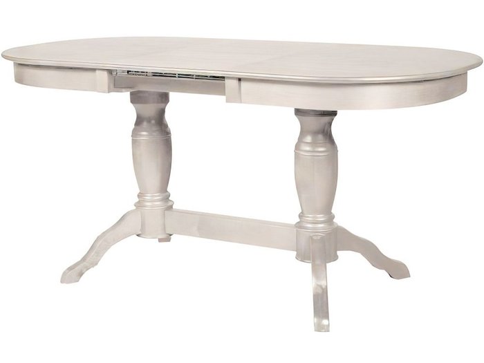 Стол раскладной Пан белого цвета - купить Обеденные столы по цене 41339.0