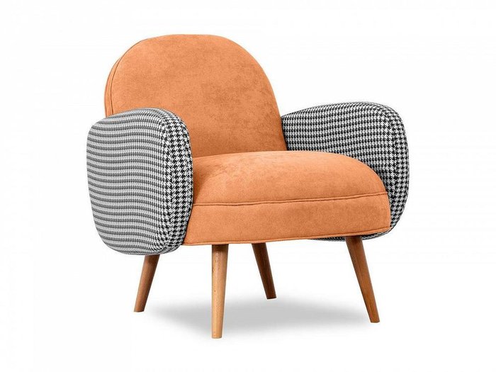 Кресло Bordo оранжевого цвета - купить Интерьерные кресла по цене 27590.0