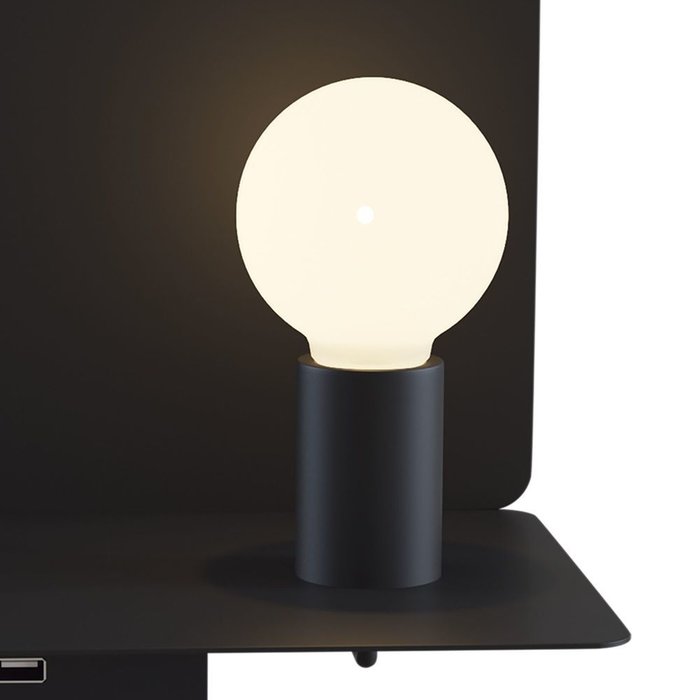Настенный светильник Rack черного цвета - купить Бра и настенные светильники по цене 6030.0