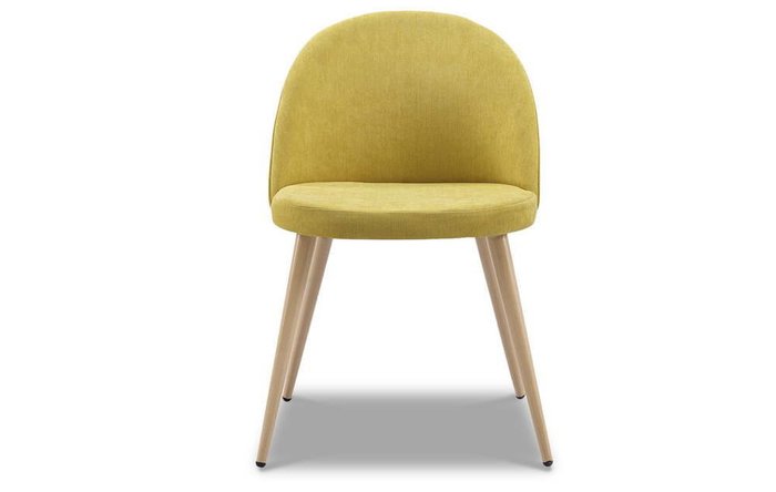 Обеденный стул Shelly желтого цвета - лучшие Обеденные стулья в INMYROOM