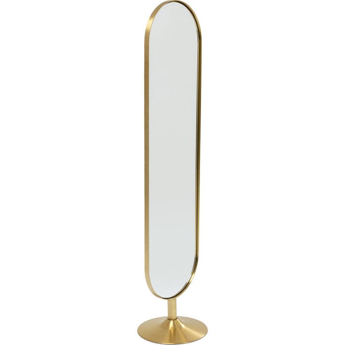 Зеркало напольное Curve в стальной раме  - купить Напольные зеркала по цене 67250.0