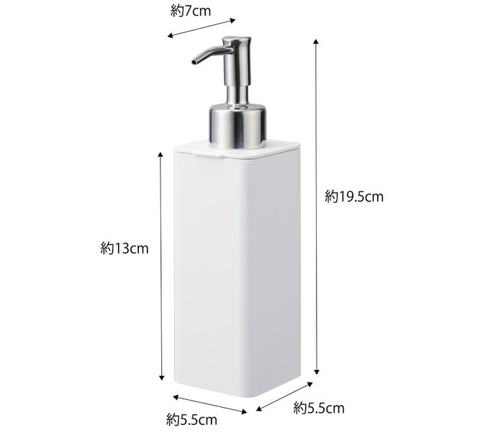 Диспенсер Slim Tower белого цвета - купить Диспенсеры для мыла по цене 2691.0