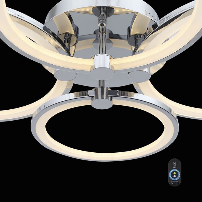 Потолочная светодиодная люстра с пультом ДУ ST Luce Twiddle Dimmer  - лучшие Потолочные люстры в INMYROOM