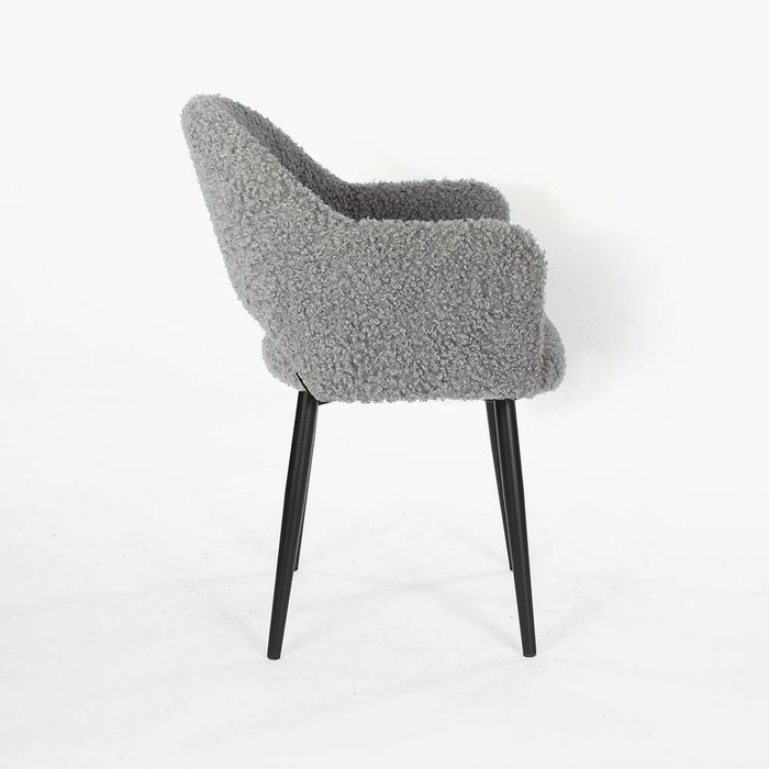 Стул вращающийся Белладжио серого цвета - лучшие Обеденные стулья в INMYROOM