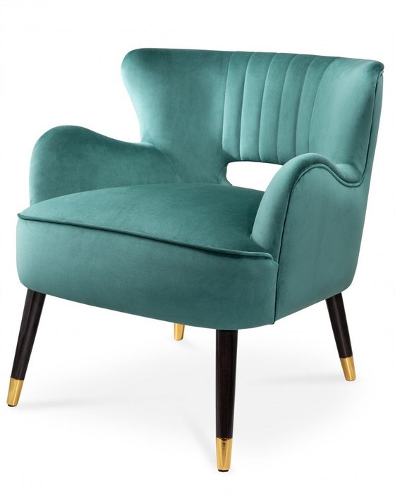 Кресло Swan бирюзового цвета