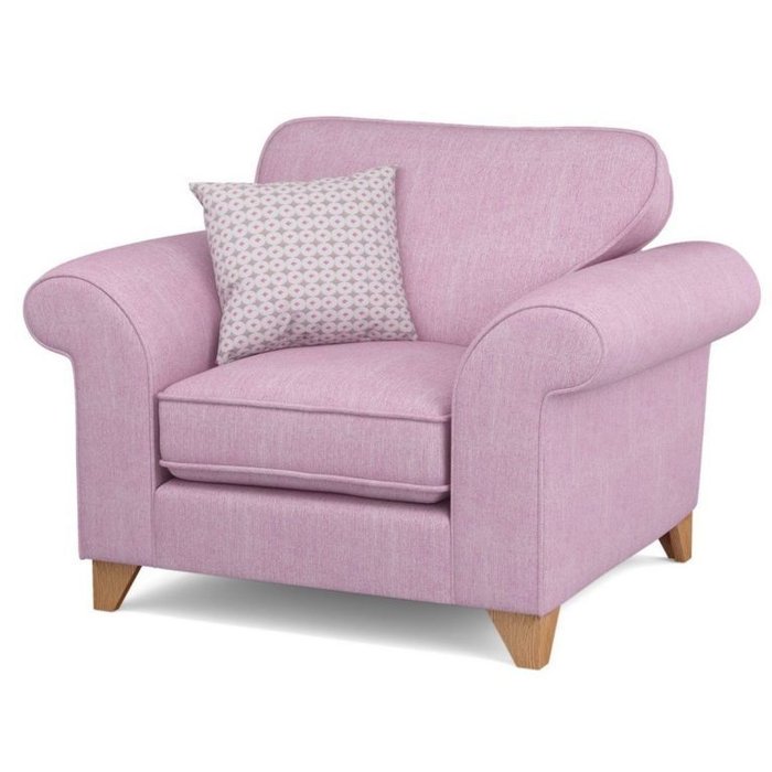 Кресло Angelic розового цвета