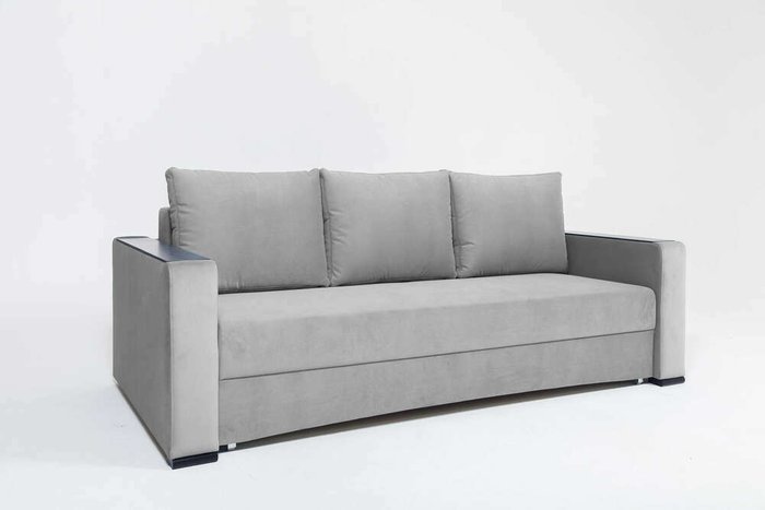 Диван-кровать Madrid серого цвета - купить Прямые диваны по цене 60490.0