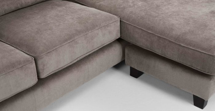 Угловой диван Wolsly бежевого цвета - лучшие Угловые диваны в INMYROOM