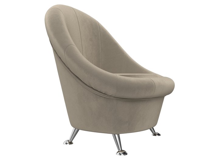 Кресло Амелия бежевого цвета - лучшие Интерьерные кресла в INMYROOM