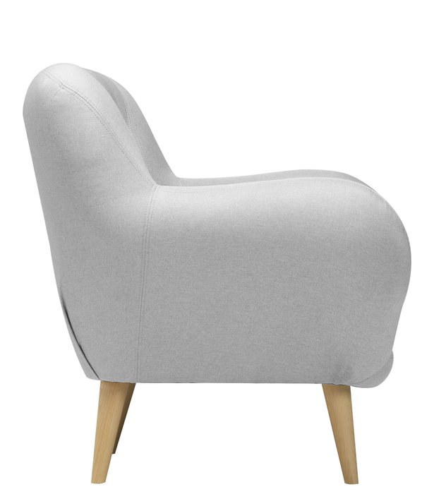 Кресло Элефант светло-серого цвета - лучшие Интерьерные кресла в INMYROOM