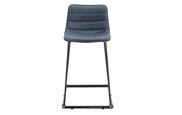 Полубарный стул синего цвета - купить Барные стулья по цене 12500.0