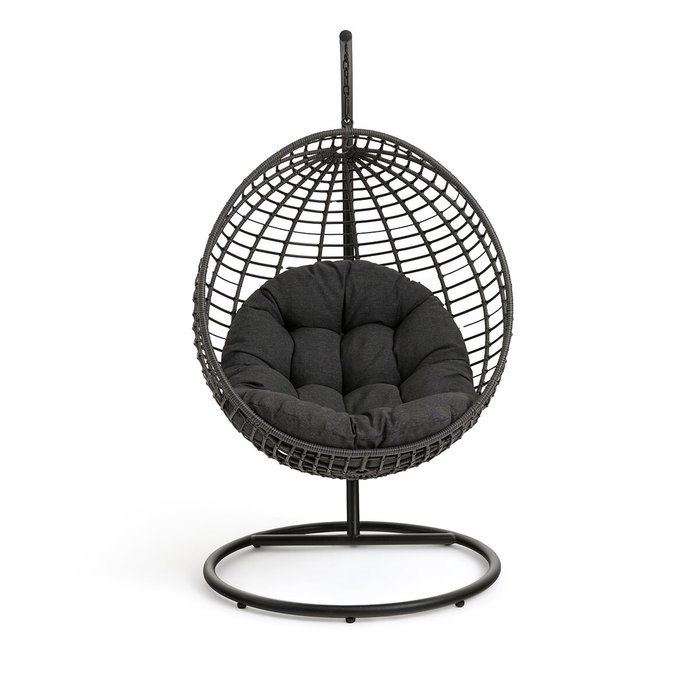 Кресло садовое подвесное Missa черного цвета - купить Подвесные кресла по цене 58720.0