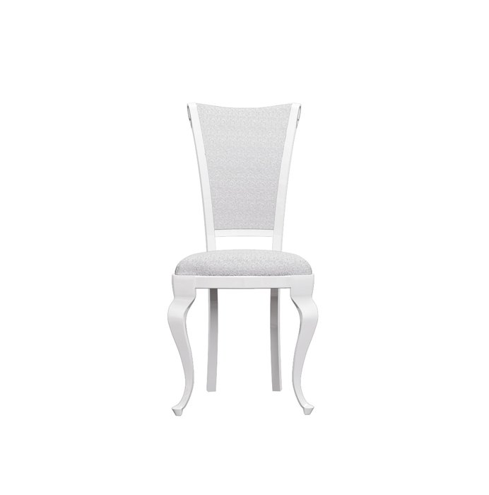 Стул деревянный с мягким сидением Винтаж белого цвета - купить Обеденные стулья по цене 17200.0