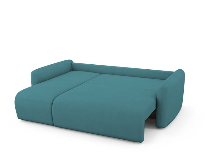 Угловой Диван-кровать Arti левый бирюзового цвета - купить Угловые диваны по цене 69600.0