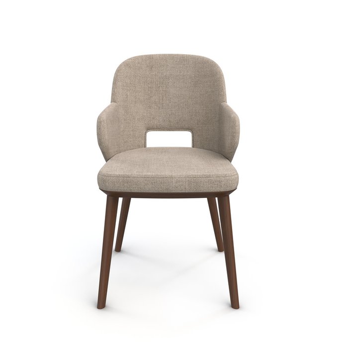 Стул с подлокотниками Verona бежевого цвета - купить Обеденные стулья по цене 21545.0