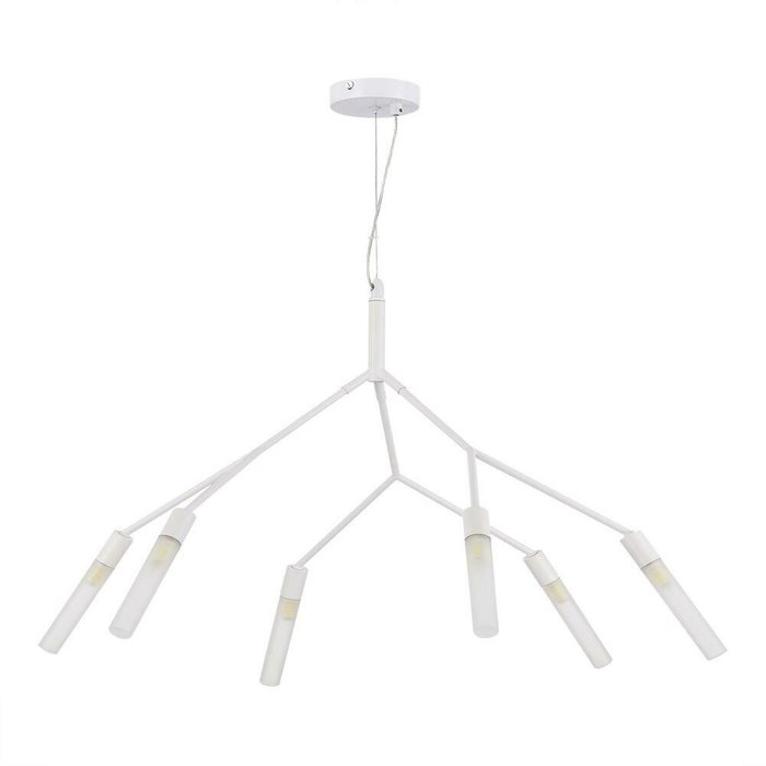 Светильник подвесной Белый/Белый G9 6*5W KAITO - купить Подвесные люстры по цене 10200.0