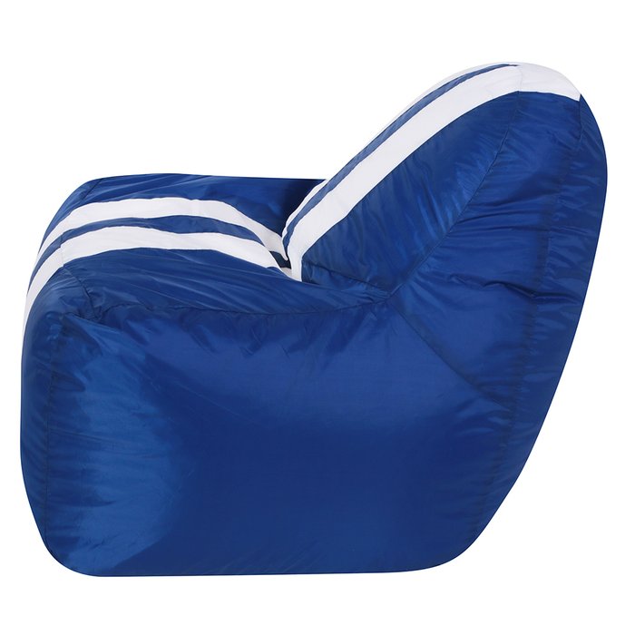 Кресло Спорт сине-белого цвета - купить Бескаркасная мебель по цене 3290.0