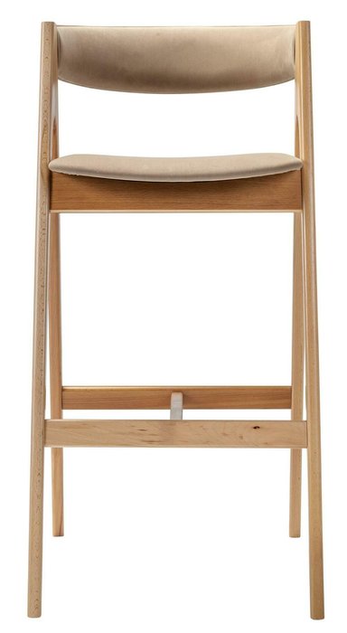 Барный стул Kaede бежевого цвета - купить Барные стулья по цене 18490.0