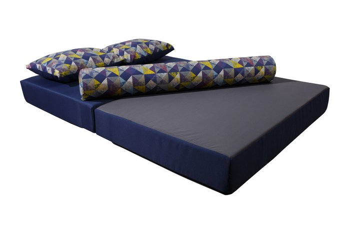 Диван-кровать с валиком и двумя подушками - лучшие Бескаркасная мебель в INMYROOM