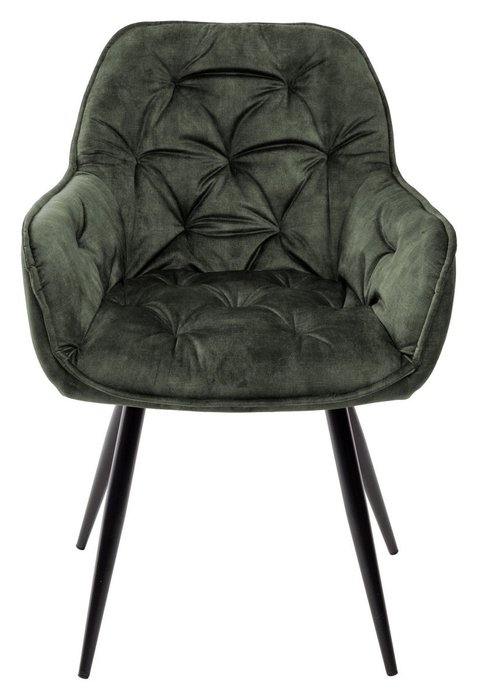 Стул Malta серо-зеленого цвета - лучшие Обеденные стулья в INMYROOM