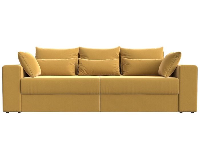 Диван-кровать Майами желтого цвета - купить Прямые диваны по цене 47999.0