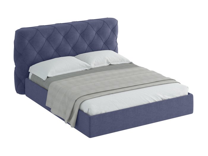 Кровать Ember темно-синего цвета 160х200