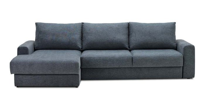 Угловой диван-кровать Вегас синего цвета - купить Угловые диваны по цене 62930.0