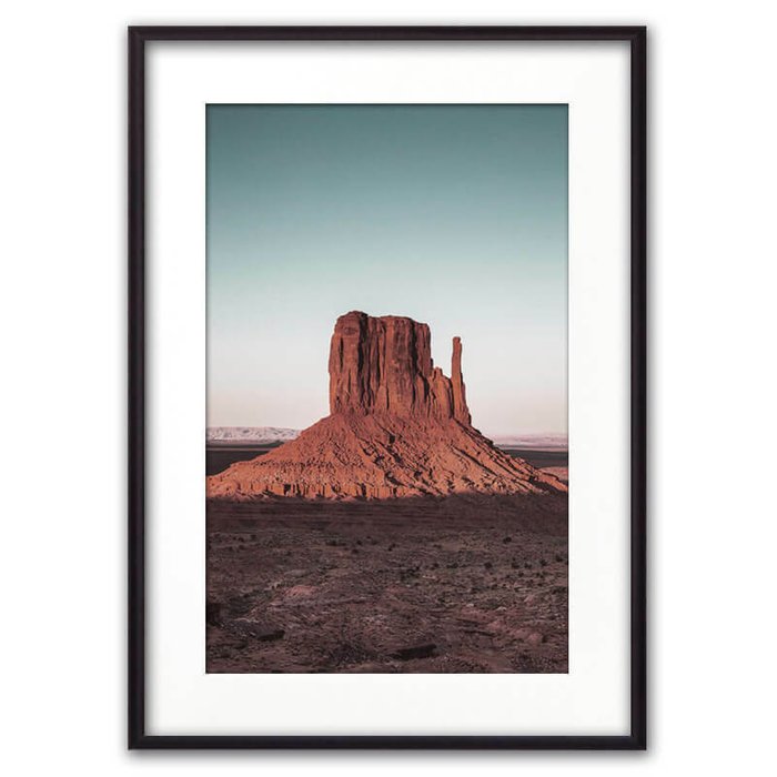 Постер в рамке Гора Аризона 21х30 см