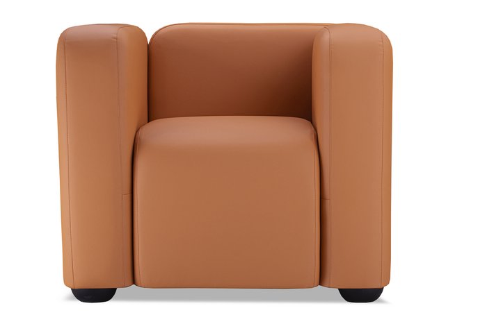 Кресло Квадрато стандарт оранжевого цвета - лучшие Интерьерные кресла в INMYROOM