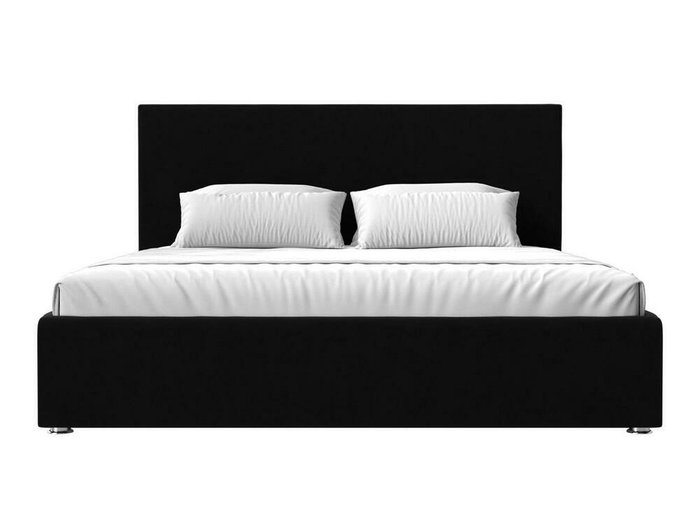 Кровать Кариба 160х200 черного цвета с подъемным механизмом  - купить Кровати для спальни по цене 68999.0