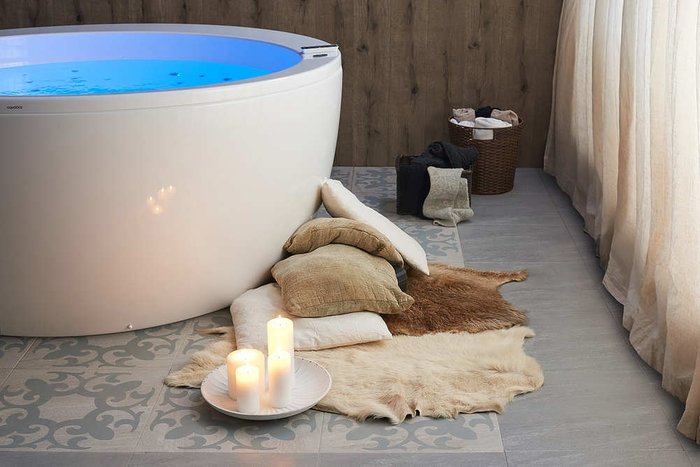Акриловая Ванна Pamela-Spa Гидромассажная - лучшие Ванны в INMYROOM Акриловая Ванна Pamela-Spa Гидромассажная - лучшие Ванны в INMYROOM
