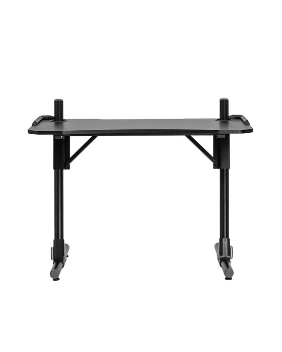 Стол компьютерный игровой Top Chairs Storm LED черного цвета - лучшие Письменные столы в INMYROOM