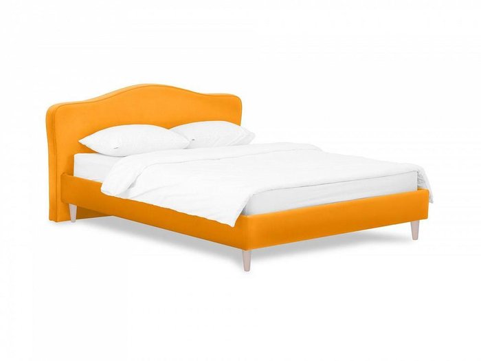 Кровать Queen II Elizabeth L 160х200 желтого цвета - купить Кровати для спальни по цене 43800.0
