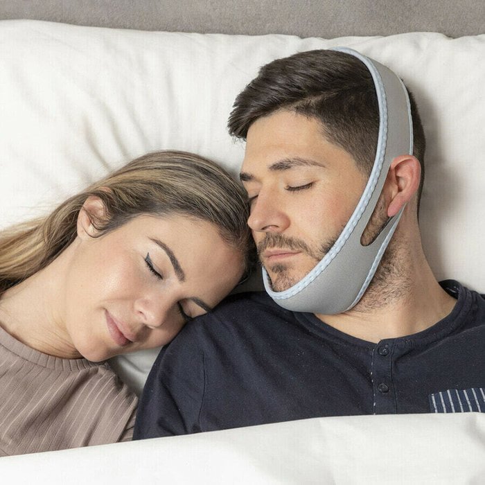 Ремешок от храпа Stosnore InnovaGoods - купить Декоративные подушки по цене 3480.0 Ремешок от храпа Stosnore InnovaGoods - купить Декоративные подушки по цене 3480.0