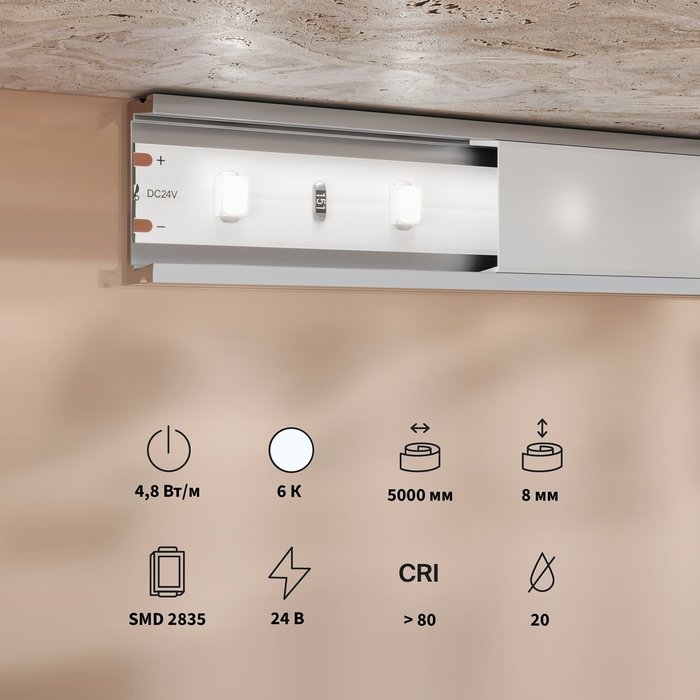 Светодиодная лента Led Strip 201167 Базовая светодиодная лента Светодиодная лента Base - лучшие Светодиодная лента в INMYROOM