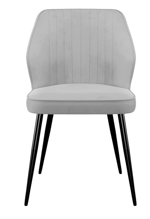 Стул DikLine 222M серого цвета - лучшие Обеденные стулья в INMYROOM Стул DikLine 222M серого цвета - лучшие Обеденные стулья в INMYROOM