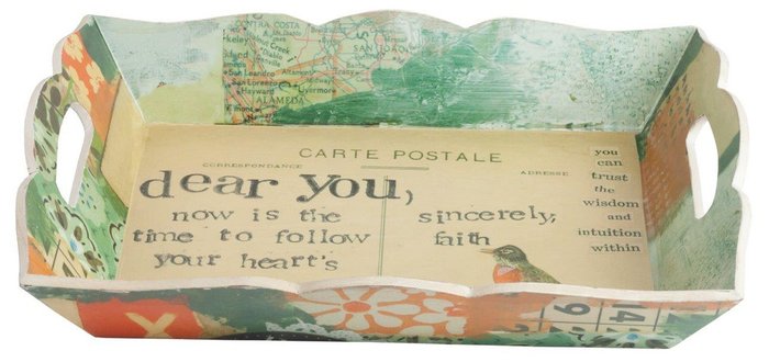 Декоративный поднос Dear You  - купить Подносы по цене 3024