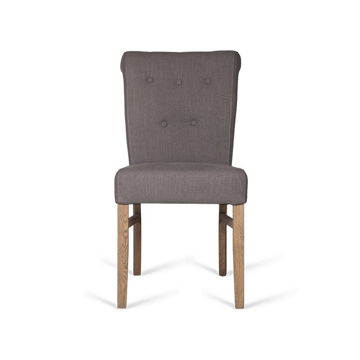 Обеденный стул Planter серого цвета из массива дерева - купить Обеденные стулья по цене 16935.0